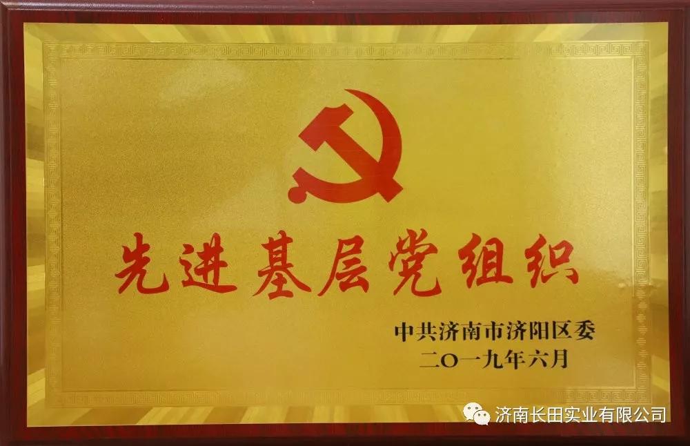 用榮譽(yù)向黨獻(xiàn)禮—長(zhǎng)田實(shí)業(yè)黨支部榮獲“先進(jìn)基層黨組織”榮譽(yù)稱號(hào)