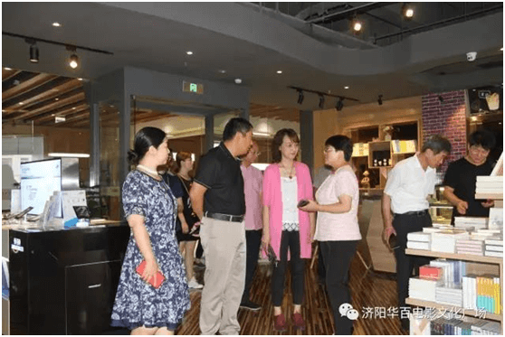 【長田重磅】濟(jì)南電視臺一行參觀考察華百廣場